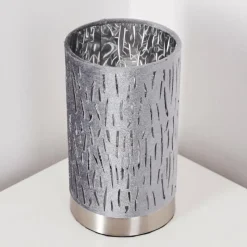 Lampes En Tissu-hofstein Lampe à poser Liared Gris, 1 lumière