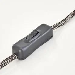 Lampes En Tissu-hofstein Lampe à poser Logumkolster Crème, 1 lumière