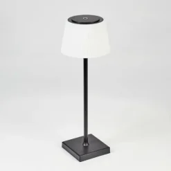 hofstein Lampe à poser Longchamps LED Noir, 1 lumière