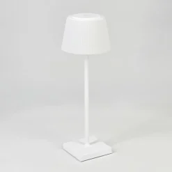 hofstein Lampe à poser Longchamps LED Blanc, 1 lumière