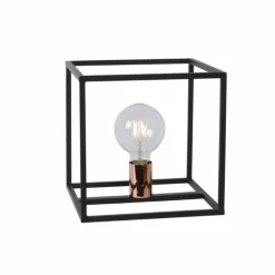 Lampes Vintages & Rétros-Luminaires Lucide Lampe à poser Lucide ARTHUR Noir, 1 lumière