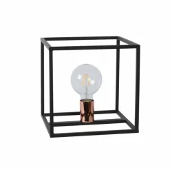 Lampes Vintages & Rétros-Luminaires Lucide Lampe à poser Lucide ARTHUR Noir, 1 lumière