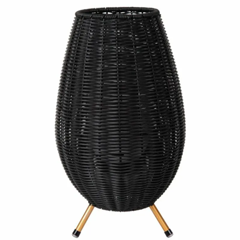 Luminaires Rustiques-Luminaires Lucide Lampe à poser Lucide COLIN LED Or, Laiton, 1 lumière