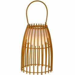 Luminaires Lucide Lampe à poser Lucide FJARA LED Brun, 1 lumière