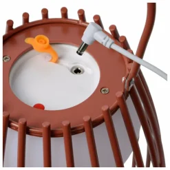 Luminaires Lucide Lampe à poser Lucide FJARA LED Rouille, 1 lumière