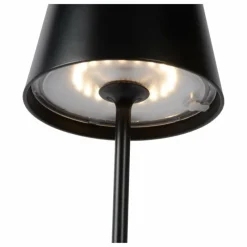 Luminaires Lucide Lampe à poser Lucide JUSTIN LED Noir, 1 lumière