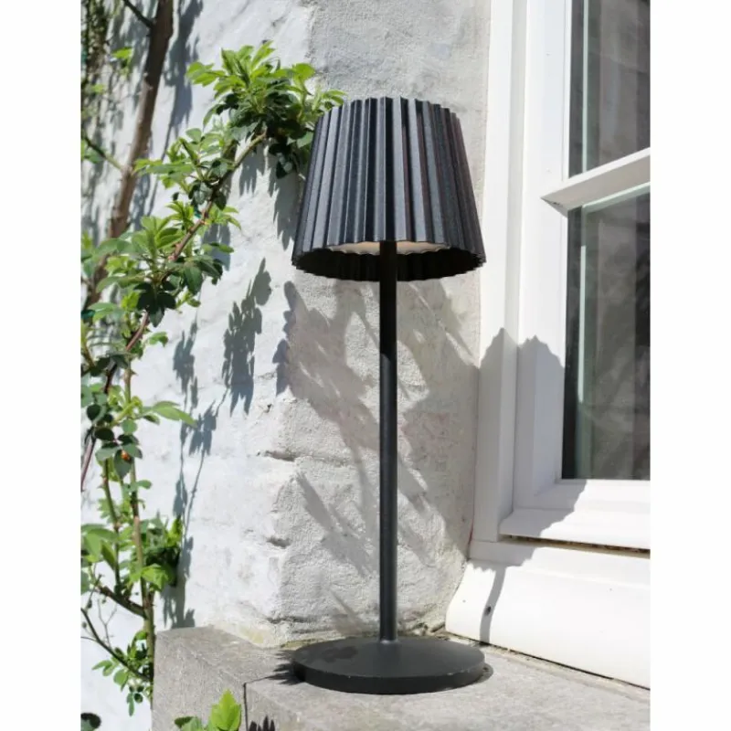 Luminaires Lucide Lampe à poser Lucide JUSTINE LED Noir, 1 lumière