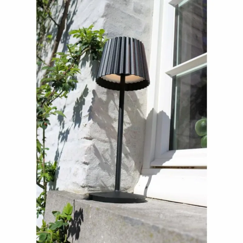 Luminaires Lucide Lampe à poser Lucide JUSTINE LED Noir, 1 lumière