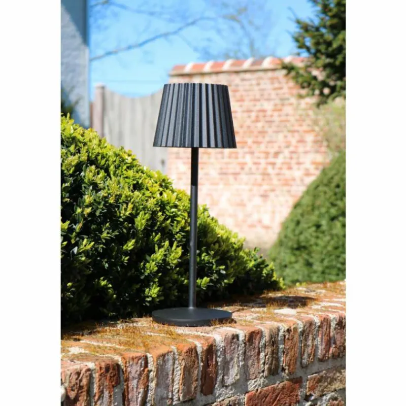 Luminaires Lucide Lampe à poser Lucide JUSTINE LED Noir, 1 lumière