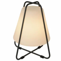 Luminaires Lucide Lampe à poser Lucide PYRAMID LED Anthracite, 1 lumière