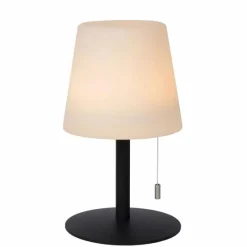 Luminaires Lucide Lampe à poser Lucide RIO LED Noir, 1 lumière, Changeur de couleurs