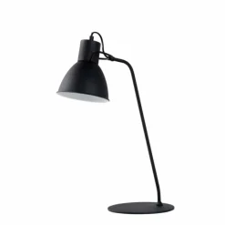 Lampes Industrielles-Luminaires Lucide Lampe à poser Lucide SHADI Noir, 1 lumière