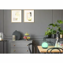 Luminaires Lutec Lampe à poser Lutec Cardi LED Noir, Blanc, 1 lumière, Changeur de couleurs