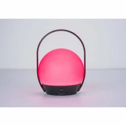 Luminaires Lutec Lampe à poser Lutec Cardi LED Noir, Blanc, 1 lumière, Changeur de couleurs