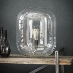 hofstein Lampe à poser Luttelgeest Transparent, 1 lumière