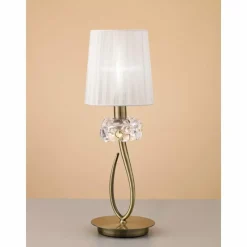 Luminaires Mantra Lampe à poser Mantra LOEWE Brun, 1 lumière