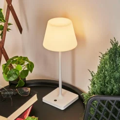 hofstein Lampe à poser Mayordomo LED Blanc, 1 lumière