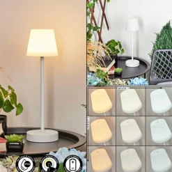 hofstein Lampe à poser Maza LED Blanc, 1 lumière