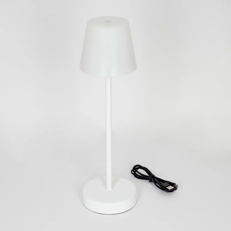 hofstein Lampe à poser Maza LED Blanc, 1 lumière