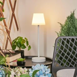 hofstein Lampe à poser Maza LED Blanc, 1 lumière