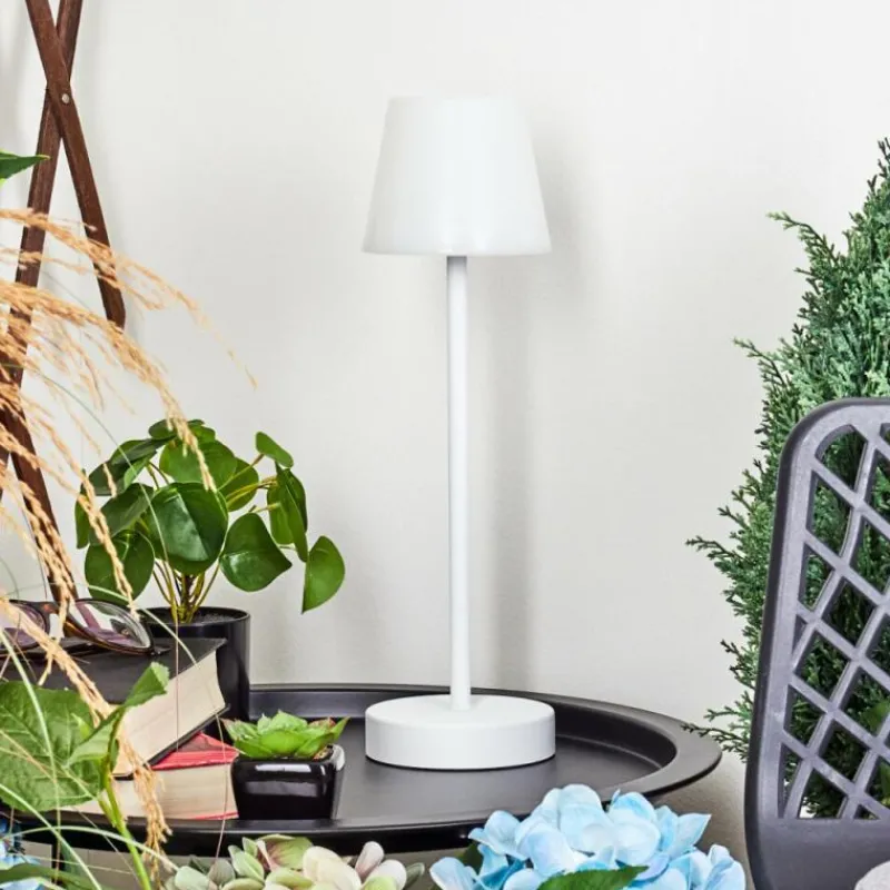 hofstein Lampe à poser Maza LED Blanc, 1 lumière