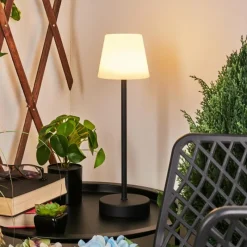 hofstein Lampe à poser Maza LED Noir, 1 lumière