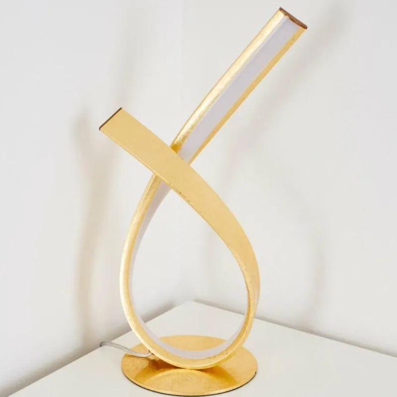 Lampes Dorées-hofstein Lampe à poser Medle LED Or, 1 lumière