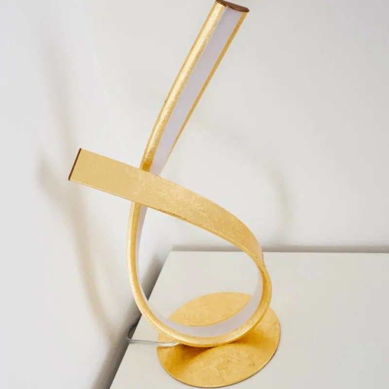 Lampes Dorées-hofstein Lampe à poser Medle LED Or, 1 lumière