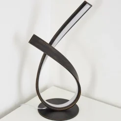 hofstein Lampe à poser Medle LED Rouille, 1 lumière* Éclairage Led