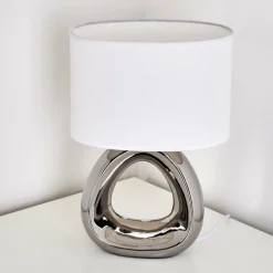 Lampes En Tissu-hofstein Lampe à poser Morcote Chrome, 1 lumière