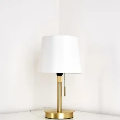 Lampes En Tissu-hofstein Lampe à poser Neuville Or, 1 lumière