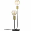 Lampes Vintages & Rétros-Luminaires Nordlux Lampe à poser Nordlux JOSEFINE Noir, 2 lumières
