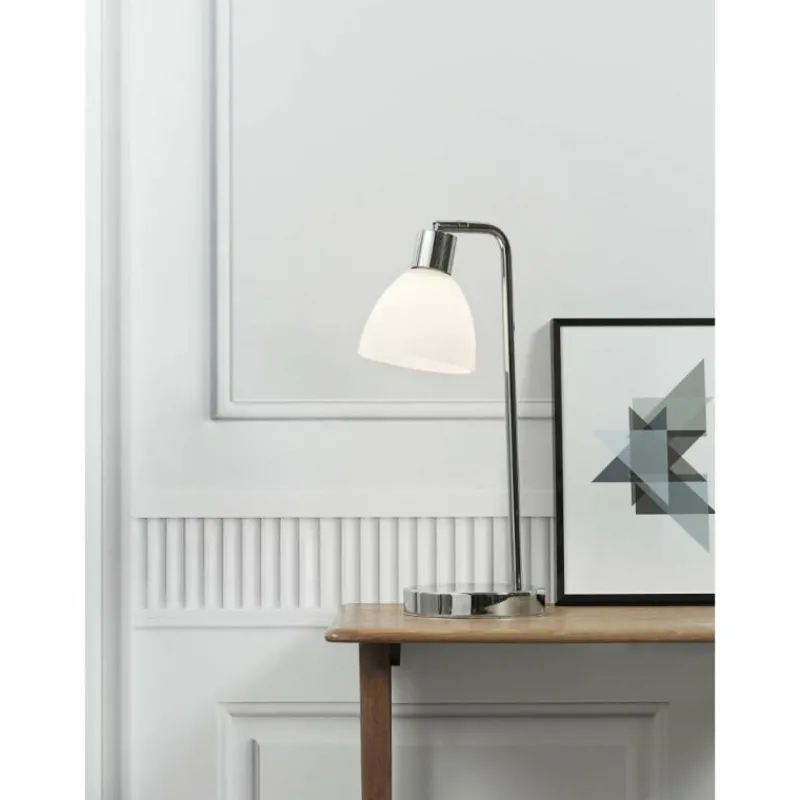 Luminaires Nordlux Lampe à poser Nordlux RAY Chrome, 1 lumière