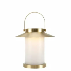 Luminaires Nordlux Lampe à poser Nordlux TEMPLE LED Laiton, 1 lumière