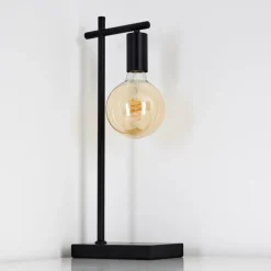 Lampes Vintages & Rétros-hofstein Lampe à poser Pamunkey Noir, 1 lumière