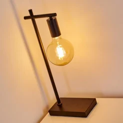 Lampes Vintages & Rétros-hofstein Lampe à poser Pamunkey Noir, 1 lumière