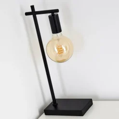 Lampes Vintages & Rétros-hofstein Lampe à poser Pamunkey Noir, 1 lumière