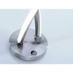 Luminaires Paul Neuhaus Lampe à poser Paul Neuhaus POLINA LED Acier inoxydable, 1 lumière* Éclairage Led