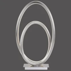 Paul Neuhaus Q-Serie Lampe à poser Paul Neuhaus Q-NEVIO LED Nickel mat, 1 lumière, Télécommandes