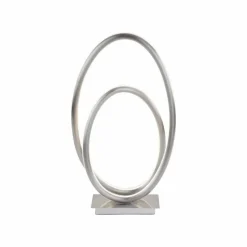 Paul Neuhaus Q-Serie Lampe à poser Paul Neuhaus Q-NEVIO LED Nickel mat, 1 lumière, Télécommandes