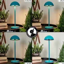 hofstein Lampe à poser Pelaro LED Bleu, 1 lumière