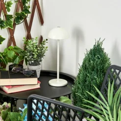 hofstein Lampe à poser Pelaro LED Blanc, 1 lumière