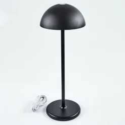 hofstein Lampe à poser Pelaro LED Noir, 1 lumière