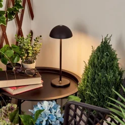 hofstein Lampe à poser Pelaro LED Noir, 1 lumière