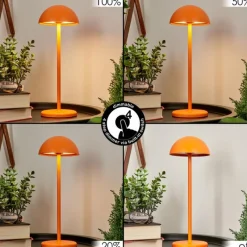 hofstein Lampe à poser Pelaro LED Orange, 1 lumière
