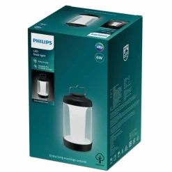 Luminaires Philips Lampe à poser Philips Cicero LED Noir, Blanc, 1 lumière