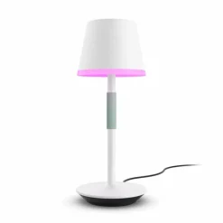 Luminaires Philips Lampe à poser Philips Hue Go LED Vert, Blanc, 1 lumière, Changeur de couleurs