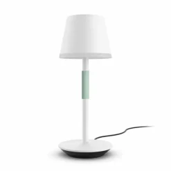 Luminaires Philips Lampe à poser Philips Hue Go LED Vert, Blanc, 1 lumière, Changeur de couleurs