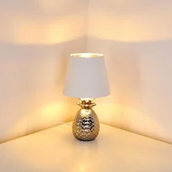 Lampes En Tissu-hofstein Lampe à poser Pina Blanc, 1 lumière