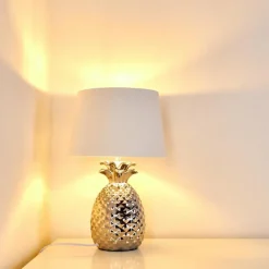 Lampes En Tissu-hofstein Lampe à poser Pina Blanc, 1 lumière
